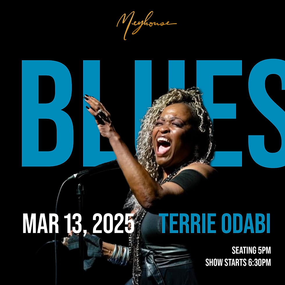 Blues Sessions with Terrie Odabi (5PM) 