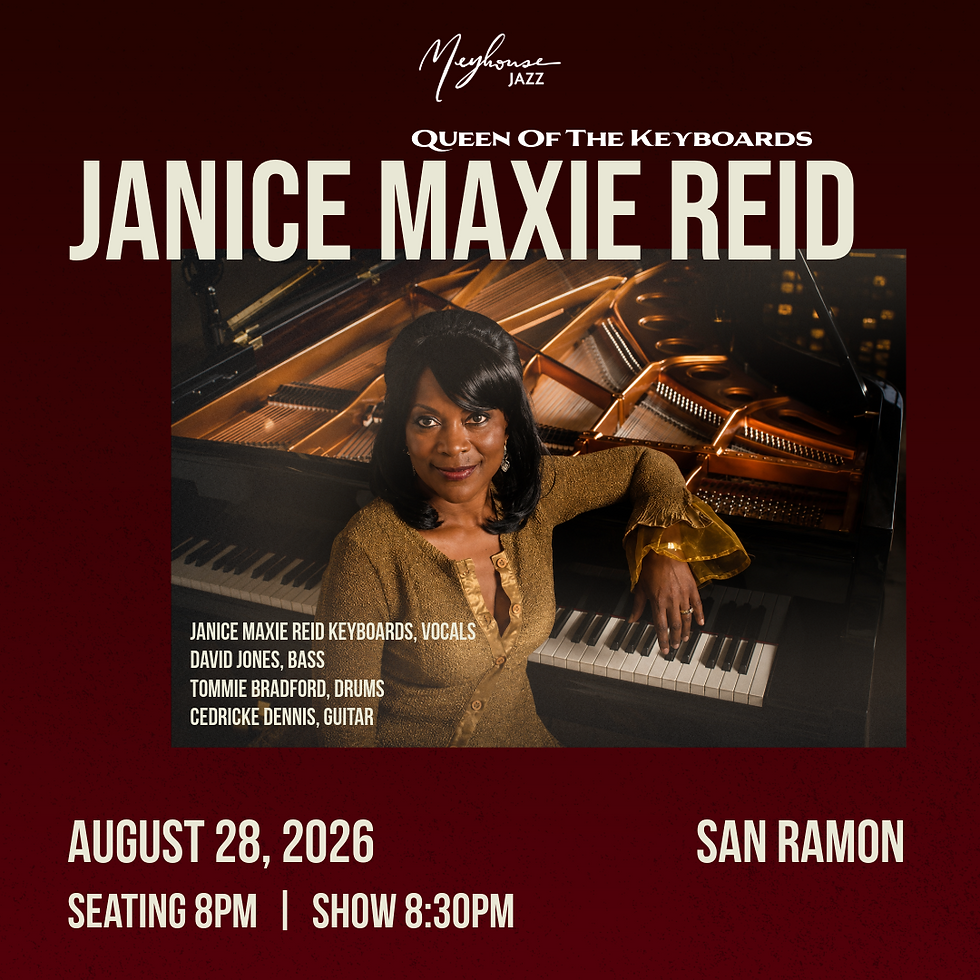 Janice Maxie Reid: A Night of Jazz, Soul & R&B Classics (Fri 8/28 - 8 pm)