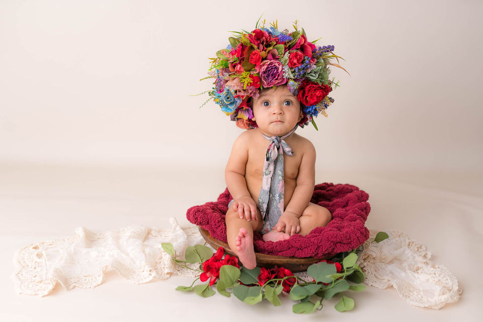 Baby Milestones Photography