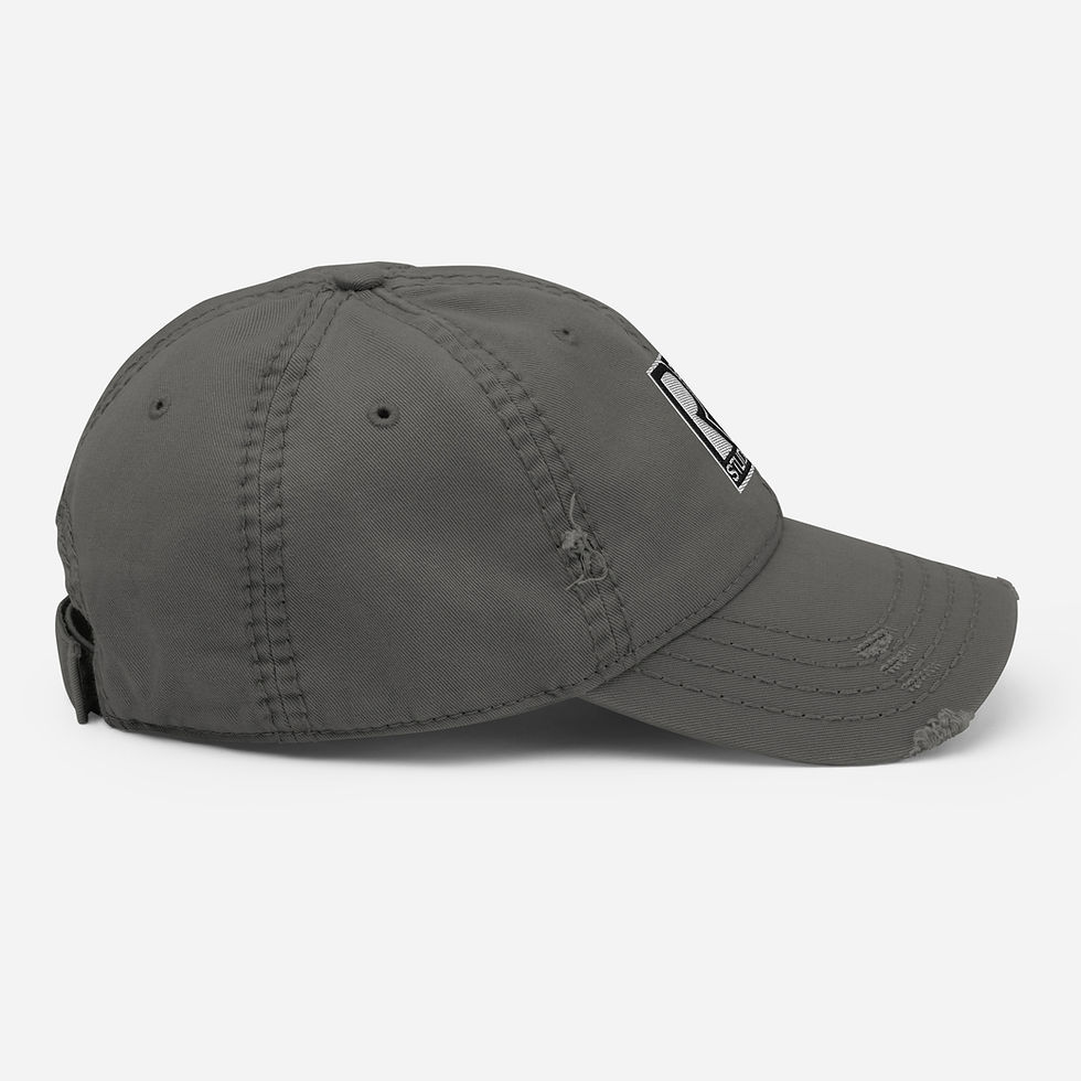 Thumbnail: Distressed Dad Hat - R Squared Studios