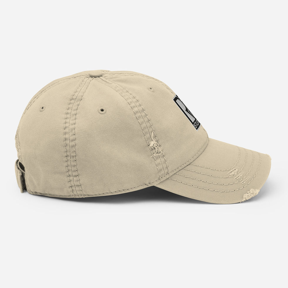 Thumbnail: Distressed Dad Hat - R Squared Studios