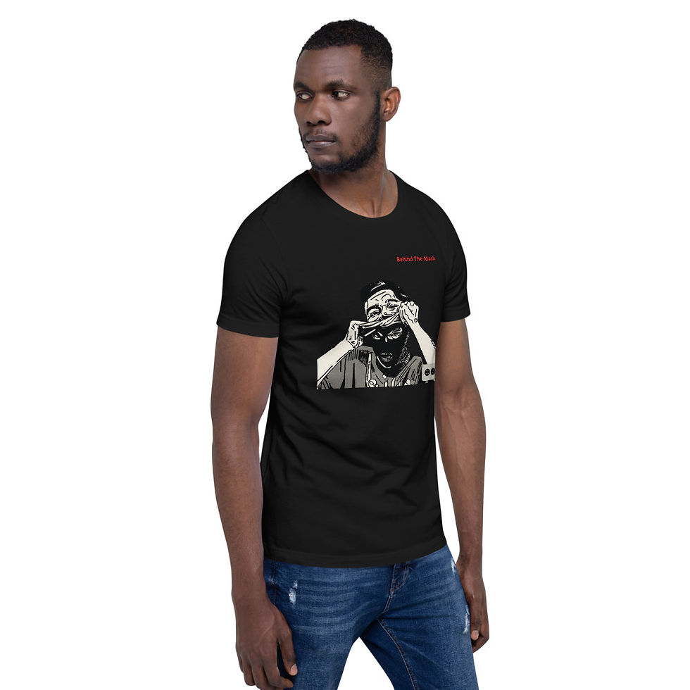Thumbnail: Short-Sleeve Behind the Mask Unisex T-Shirt