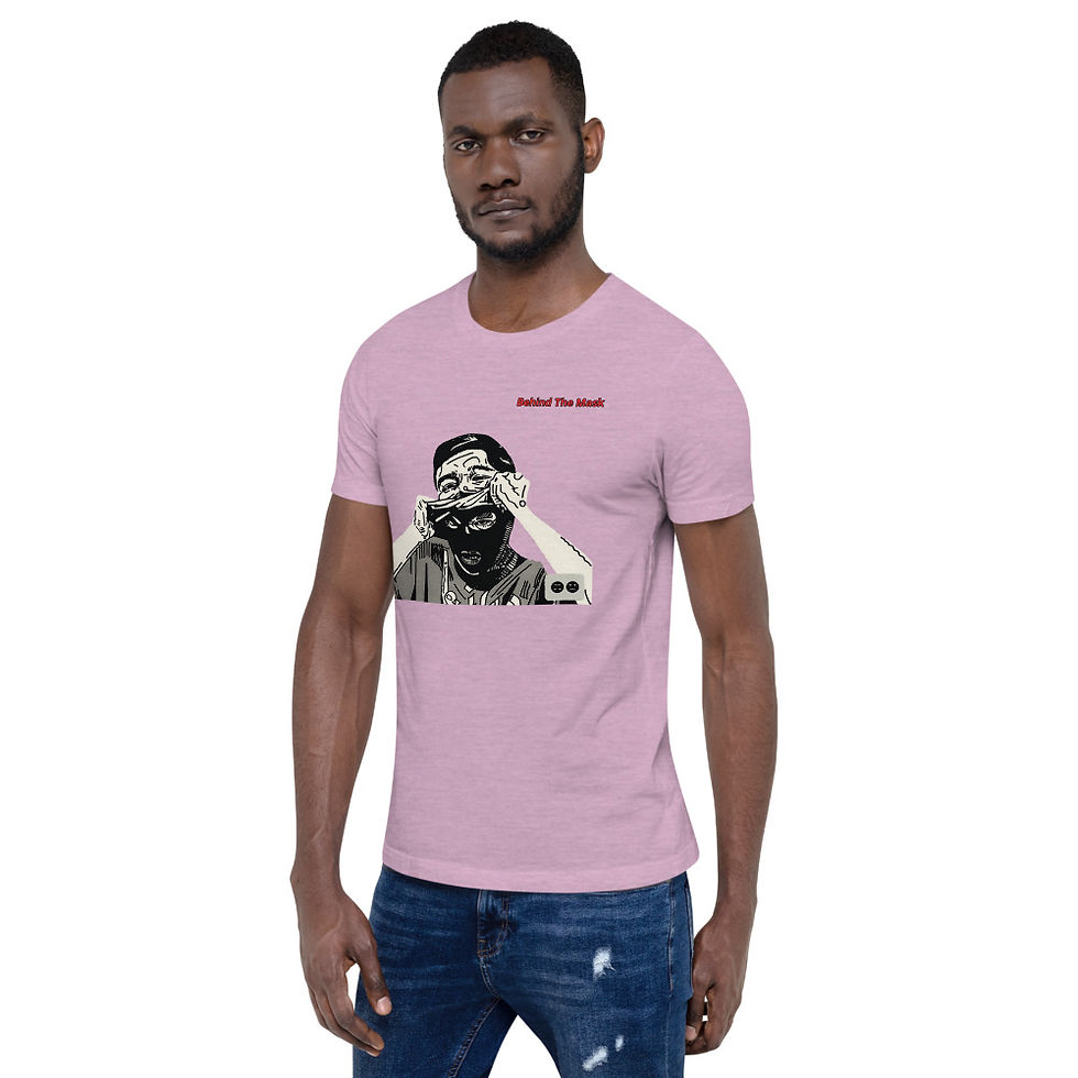 Thumbnail: Short-Sleeve Behind the Mask Unisex T-Shirt
