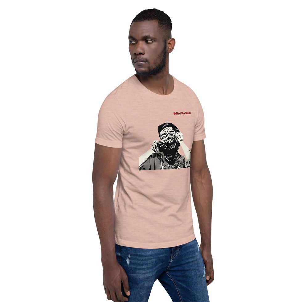 Thumbnail: Short-Sleeve Behind the Mask Unisex T-Shirt