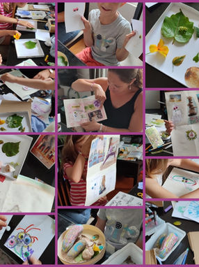 Atelier journal créatif (c) parent-enfant 