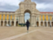 Street running in Lisbon