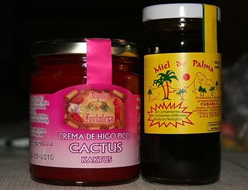 Cactus jam and palm tree honey