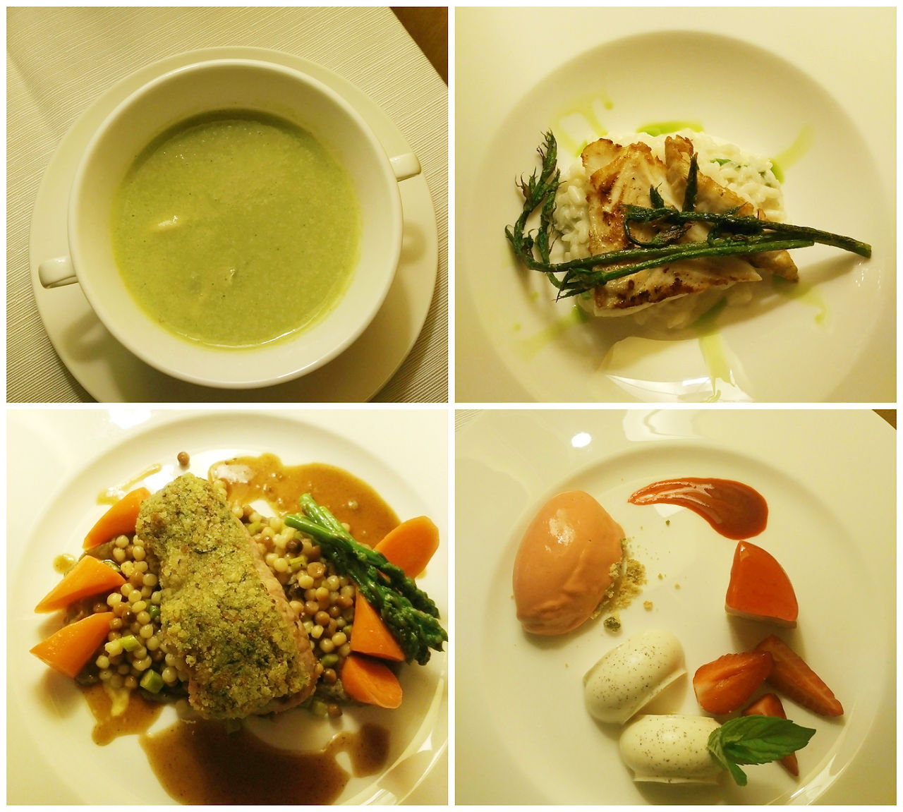 Dinner at Vila Bled