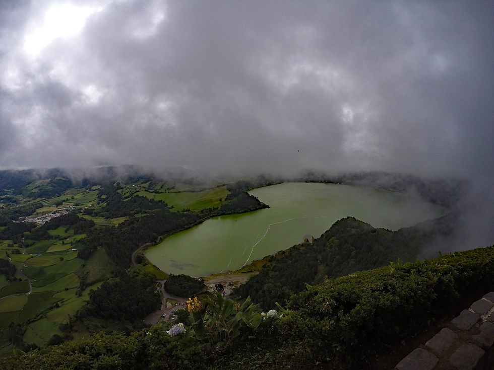 Furnas - view from Miradouro do Pico do Ferro