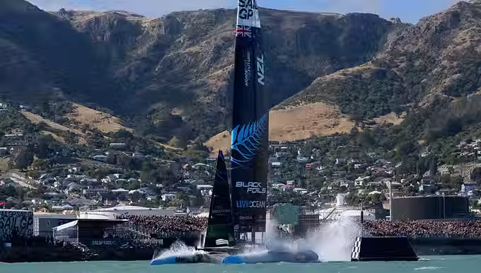 #SailGPTeams: Black Foils New Zealand