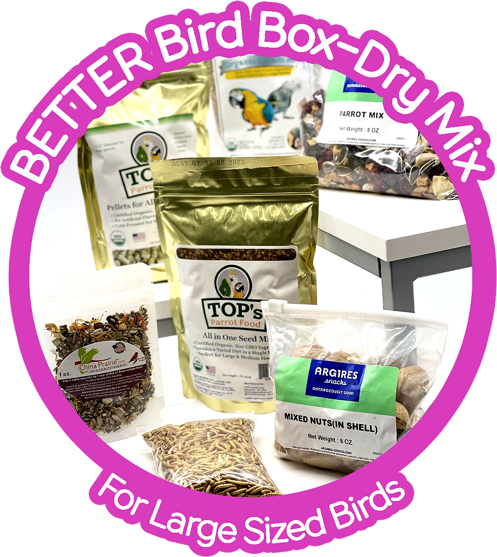 Parrotsrus - C4AW - Better Bird Box Dry Mix for Large Birds - IMG_2521