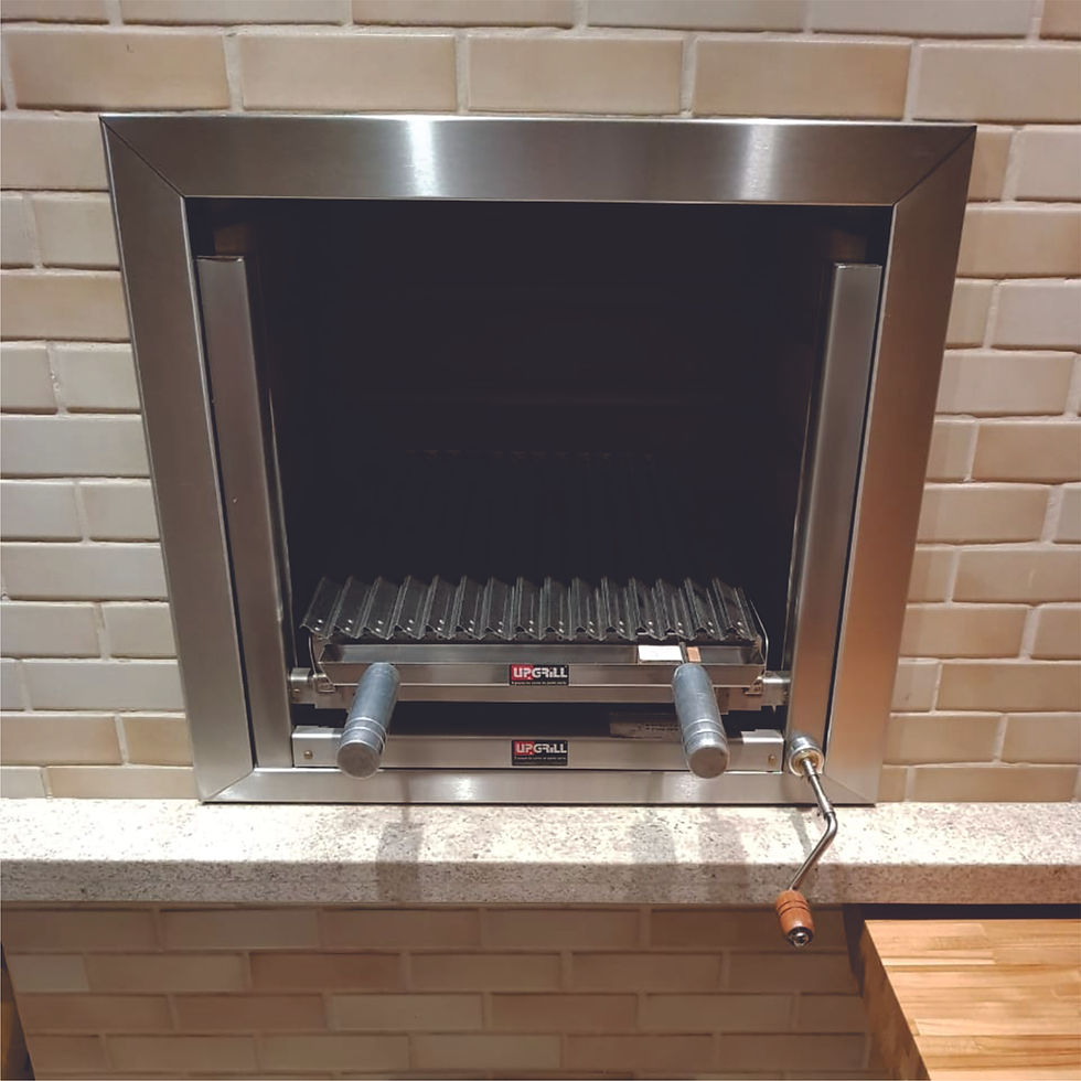 Elevador Embutido - Grelha Argentina Flex