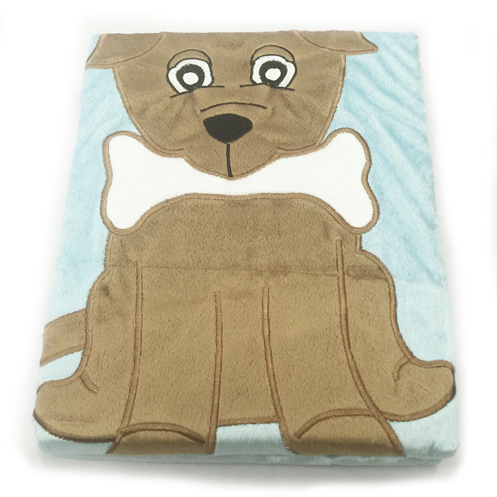 Thumbnail: Puppy Pal Boy - Medium Quilt