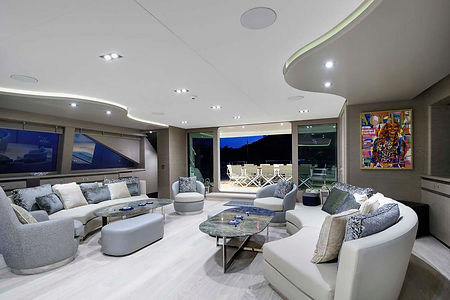 Luxury Yacht Charter - High Deluxe Yacht - All About U 2 - Salon