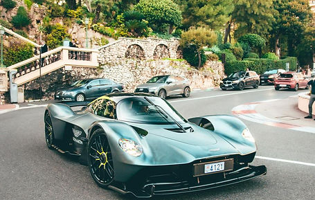 Luxury Car in Monte Carlo.