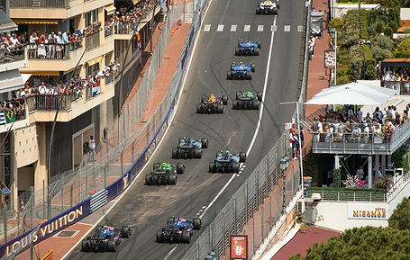 Grand Prix – F 1 in Monaco.