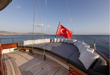 High Deluxe Yacht - Luxury Sailing Yacht - Sallyna - Aft Deck