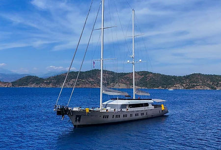 High Deluxe Yacht ‘King of the Sea’ available for private bespoke charters in Turkey-Türkiye and the Greek Islands.