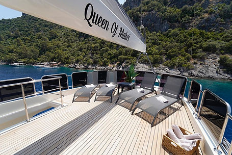Luxury Yacht Charter - High Deluxe Yacht - Queen-of-Makri- Flybridge