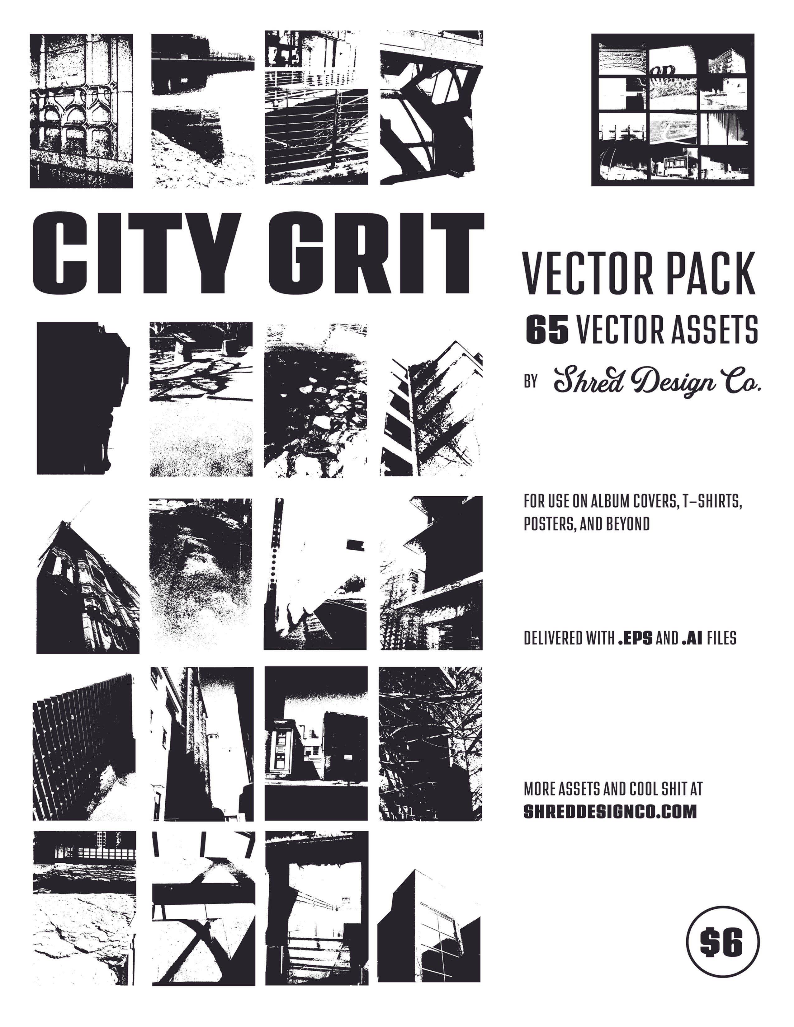 CITY GRIT Vector Asset Pack