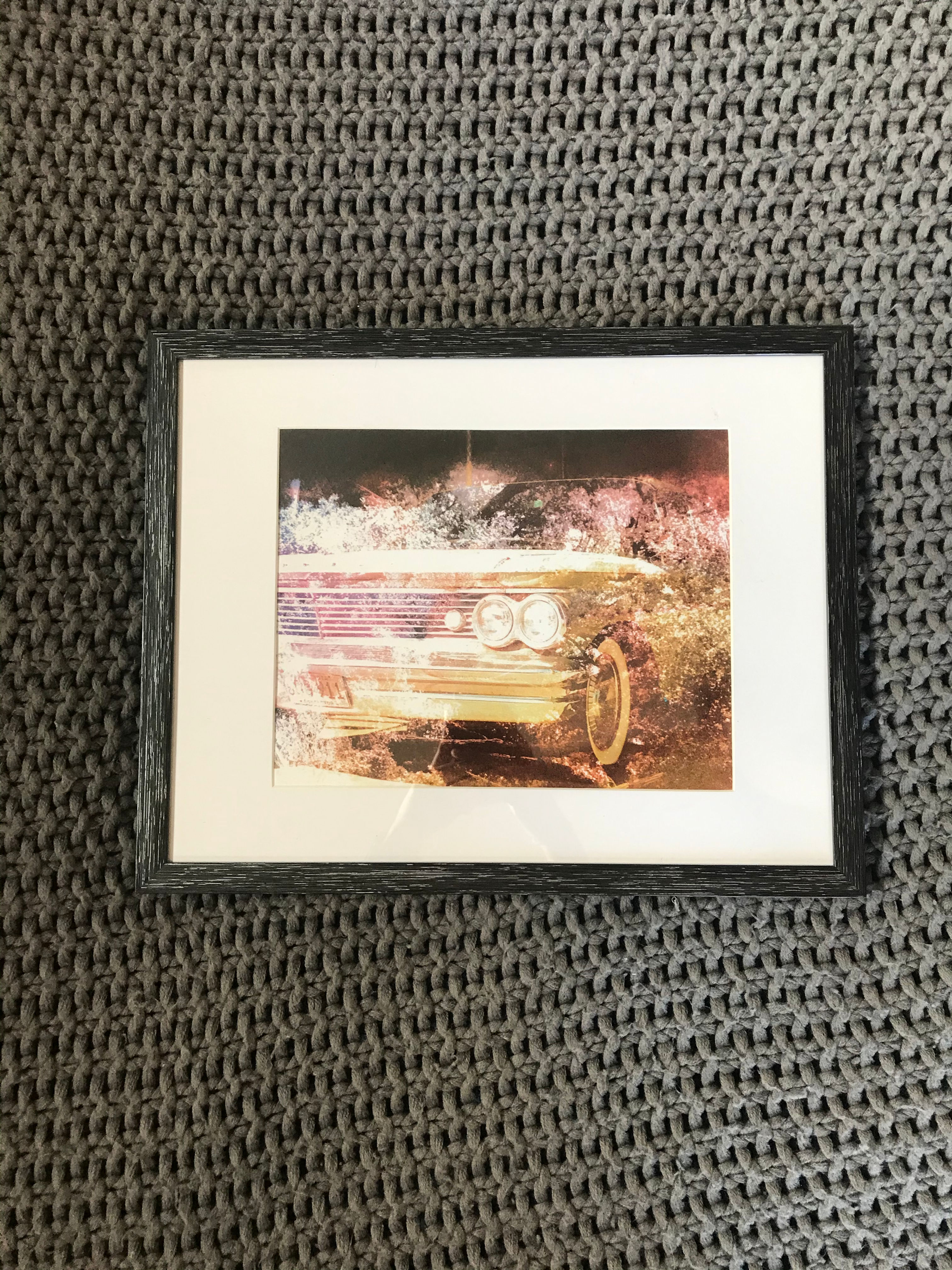 Rust Flowers - Photo Collage (14.75" x 11.75")