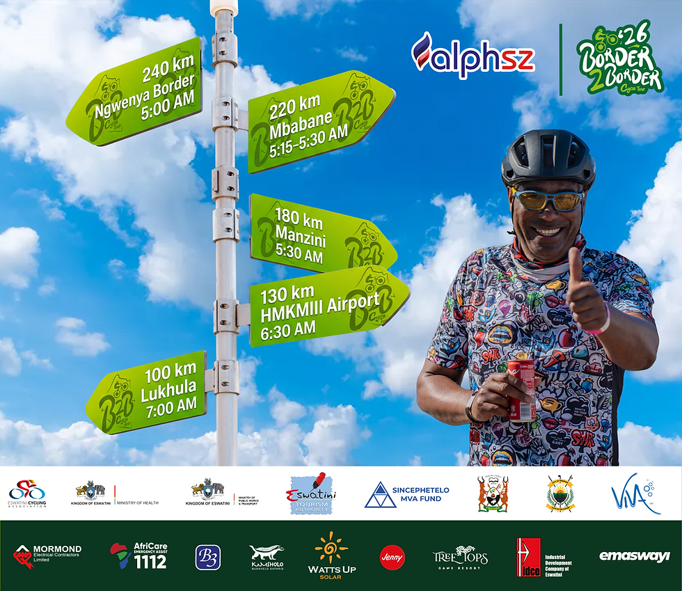 The B2B Cycle Tour: Eswatini’s Epic Border-to-Border Adventure