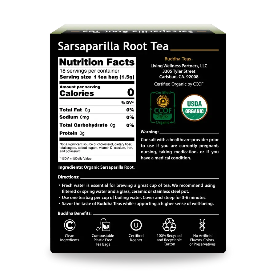 Thumbnail: Buddha Sarsaparilla Root Tea