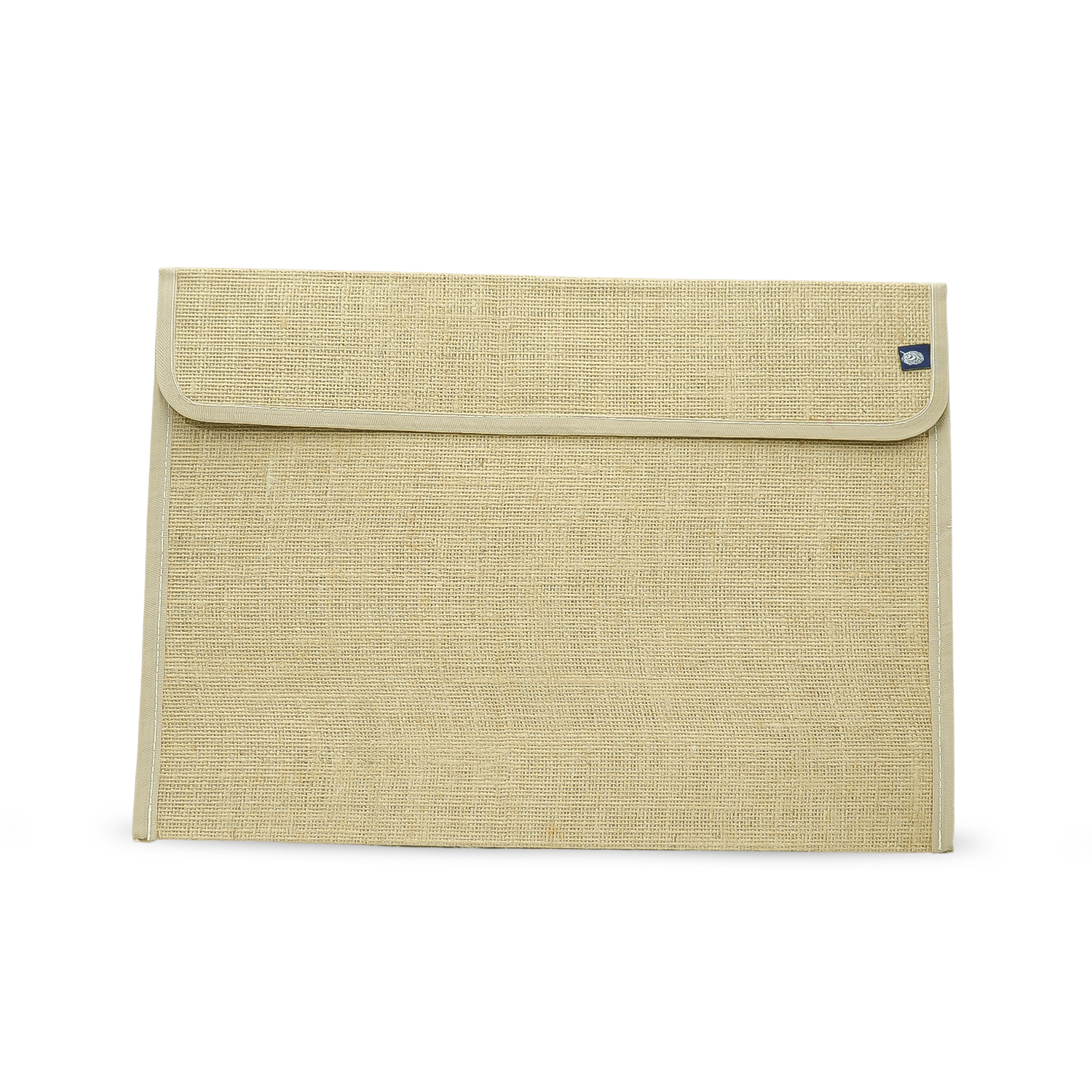 Natural Jute Document Folder Organizer