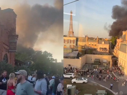 Fire sparks backstage at Walt Disney World's EPCOT, officials say