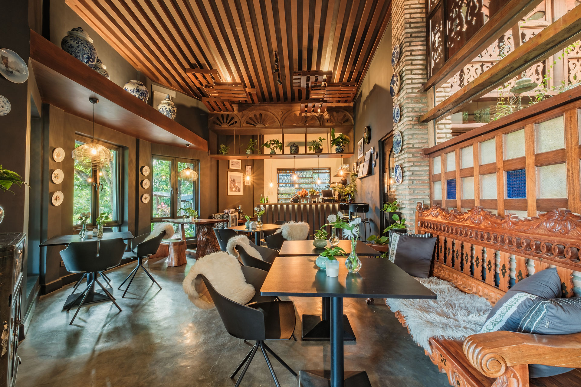 Ilulli Bar and Restaurant within Nuuk Taal Lake Hotel featuring our Nordic and Filipino fusion theme