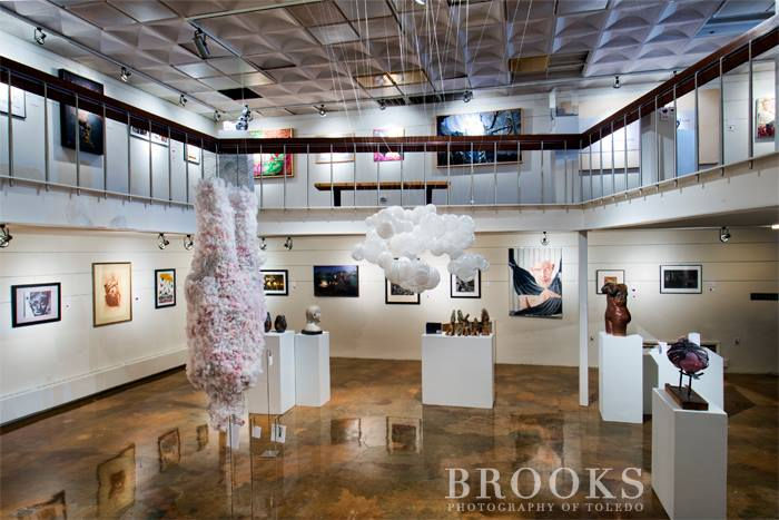 Cumulonimbus Stratosphere, Gallery Shot (BGSU Undergraduate Exhibition)