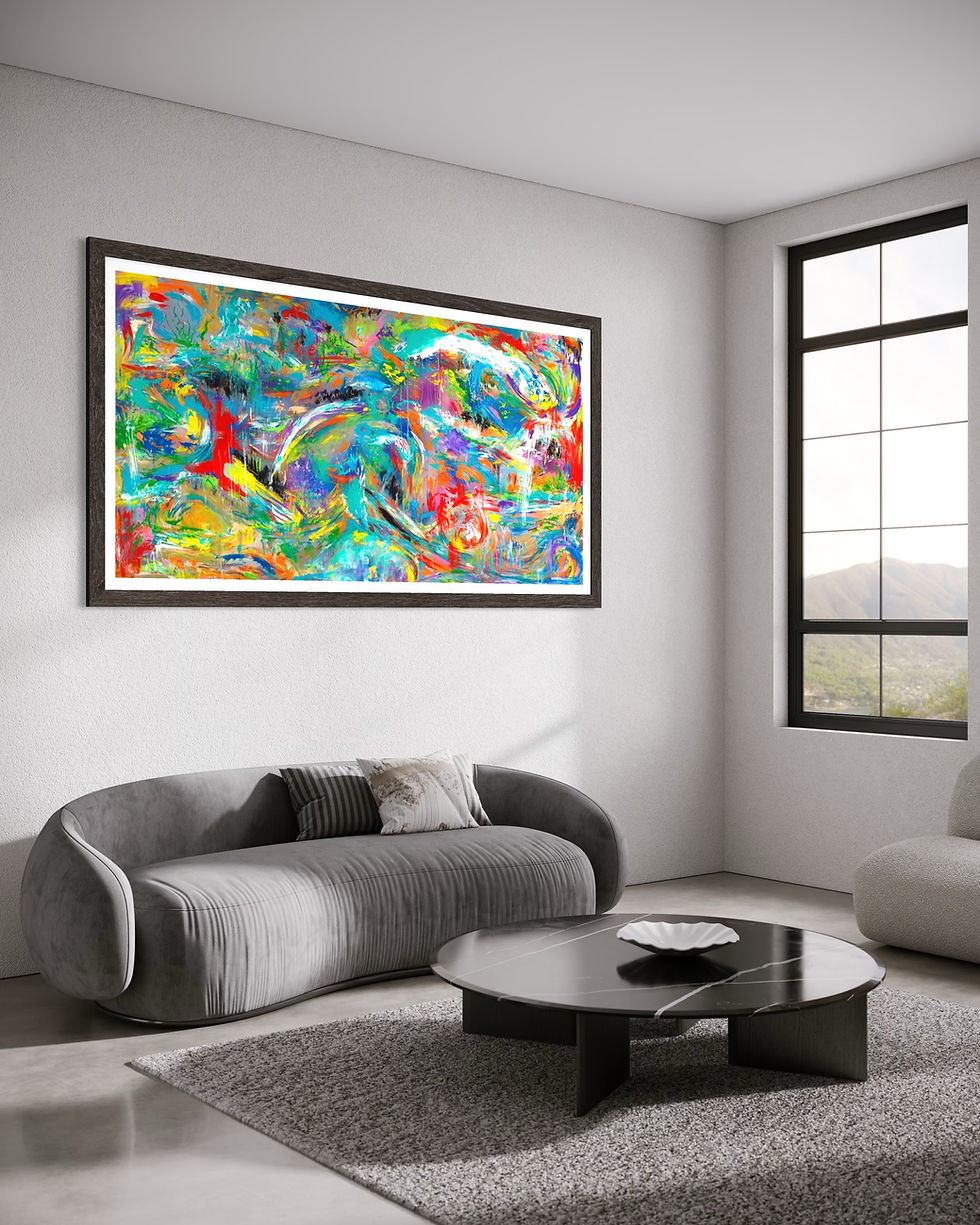 Thumbnail: "A New Day" (43" x 88")