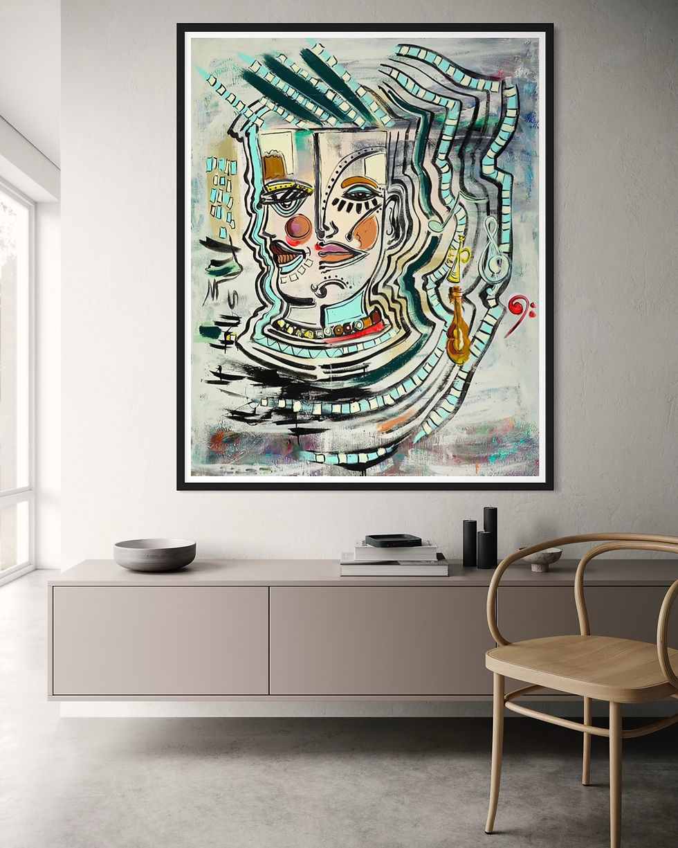 Thumbnail: "Sound Waves" Artist Proof