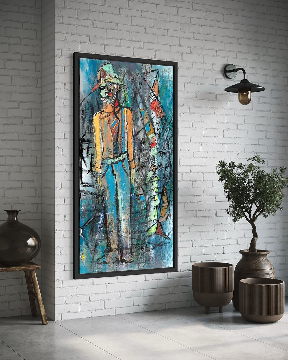 Thumbnail: "A Moment In The Past" (30" x 60")