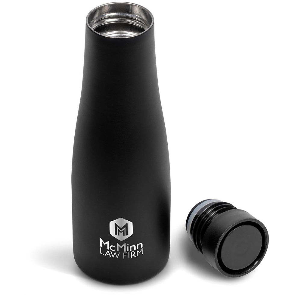 Thumbnail: Alex Varga Balaton Stainless Steel Vacuum Water Bottle - 600ml