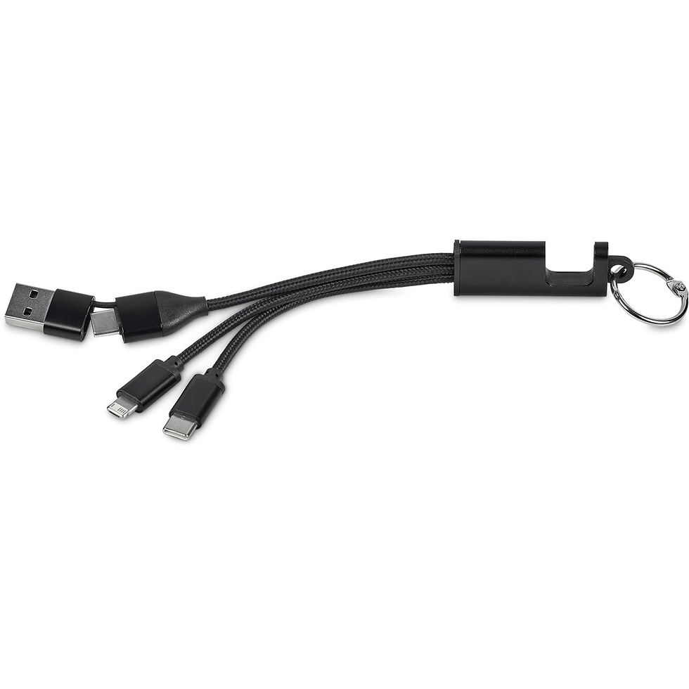 Thumbnail: Altitude Furban 4-in-1 Charging Cable with Phone Stand