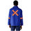 Thumbnail: Artisan Premium 100% Cotton Jacket - Reflective Arms & Back - Orange Tape