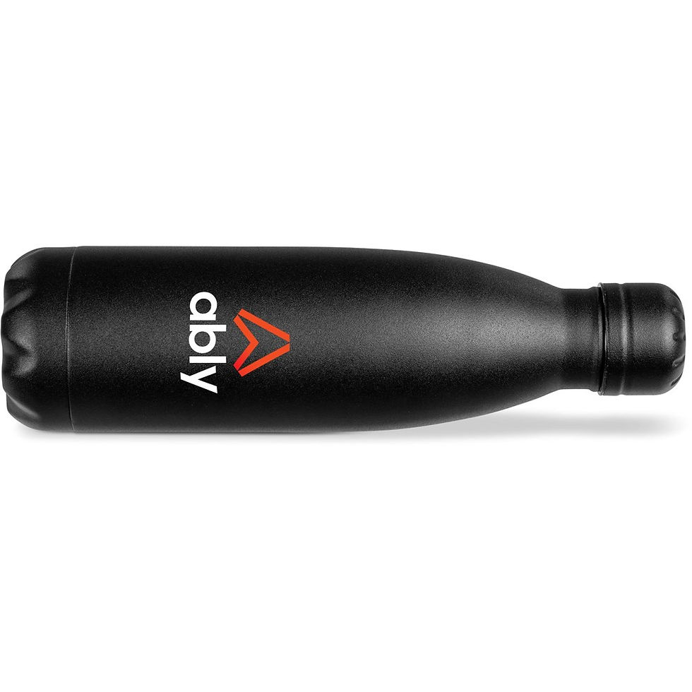Thumbnail: Kooshty Wahoo Vacuum Water Bottle - 500ML - Black