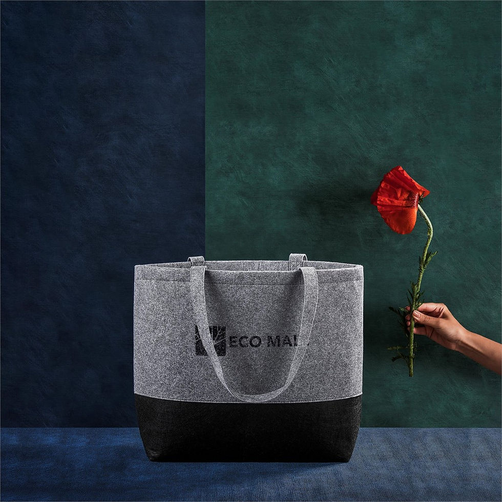 Thumbnail: Okiyo Toku Recycled PET Felt Large Tote