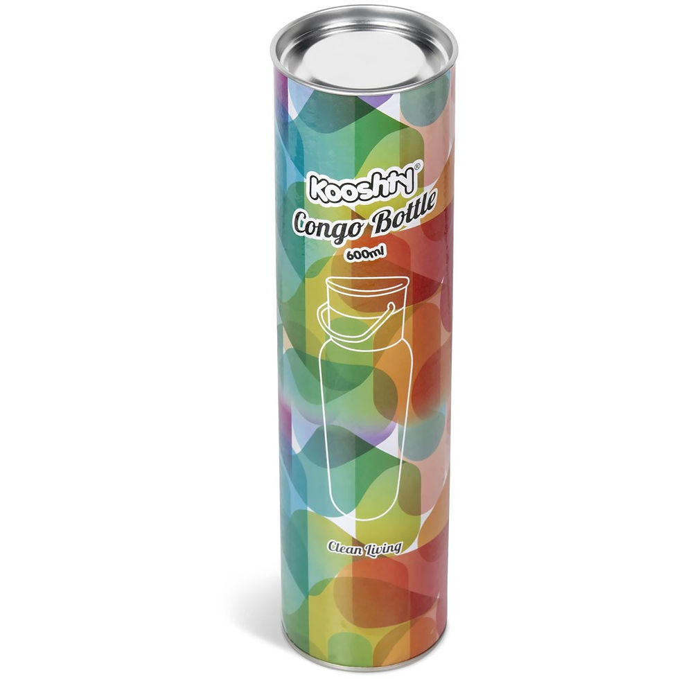 Thumbnail: Kooshty Congo Stainless Steel Vacuum Water Bottle - 600ml