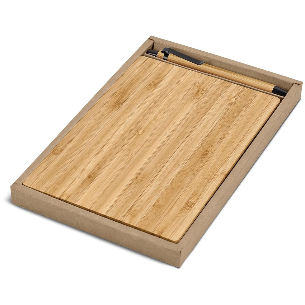 Thumbnail: Okiyo Yahari Bamboo Notebook & Pen Set