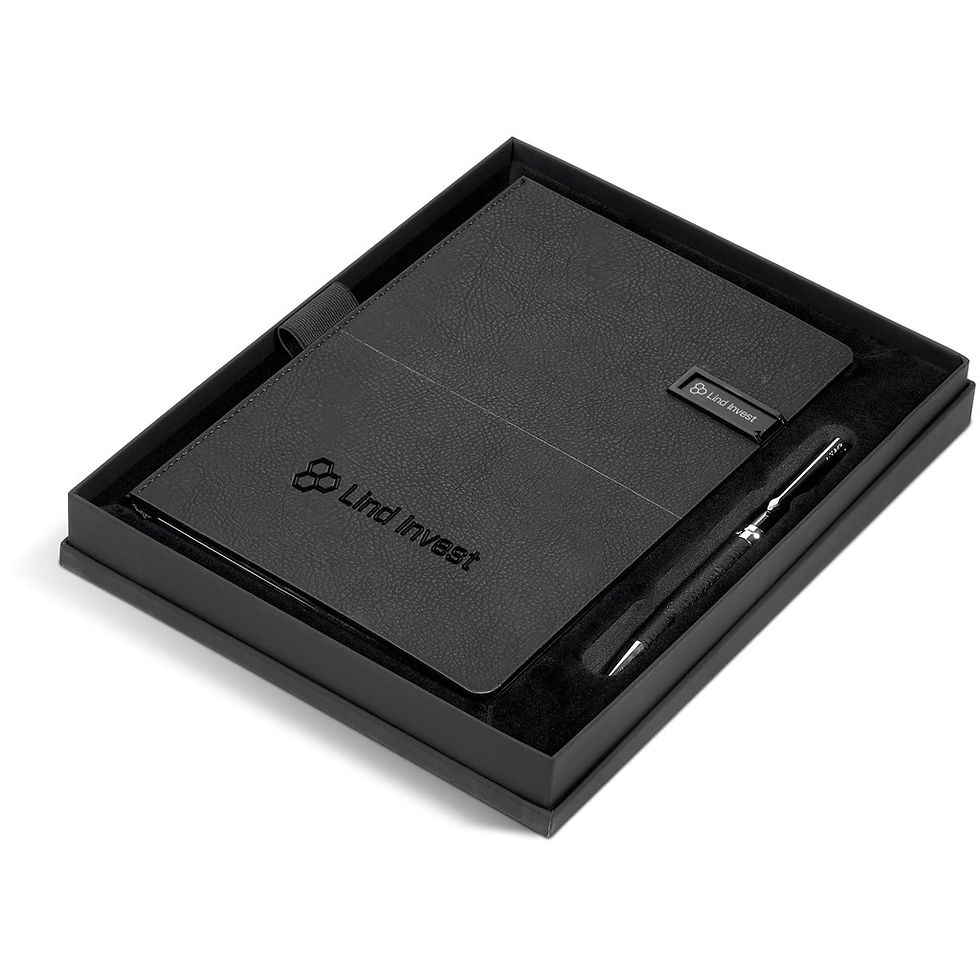 Thumbnail: Alex Varga Corinthia Flash Drive Notebook & Pen Set - 32GB