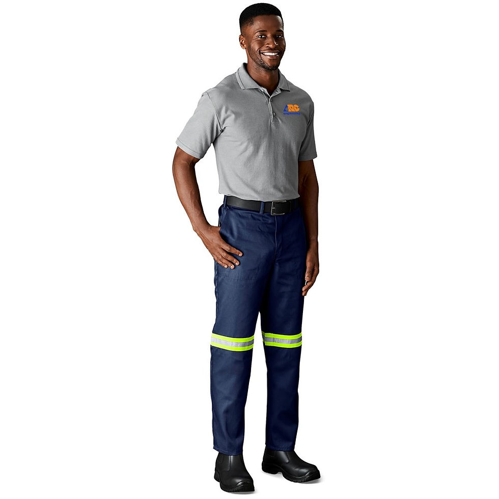 Thumbnail: Trade Polycotton Pants - Reflective Legs - Yellow Tape