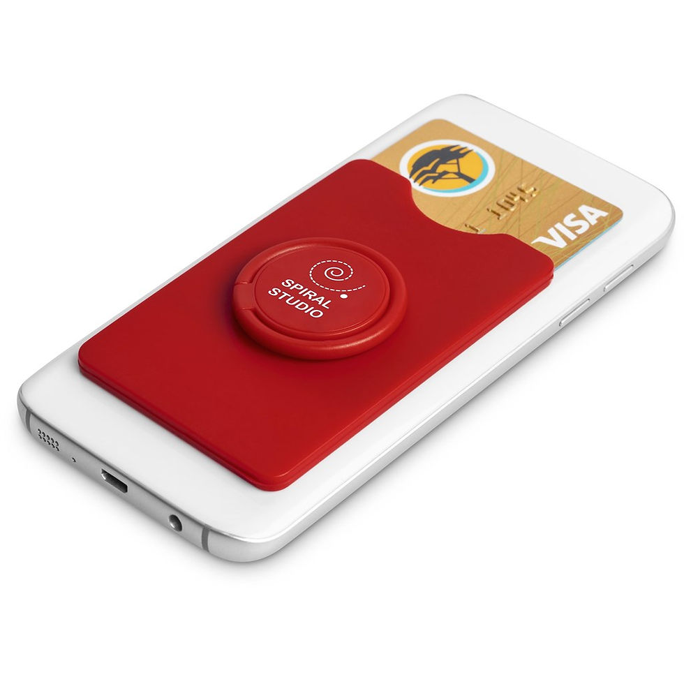 Thumbnail: Altitude Axial Phone Card Holder, Ring Grip & Phone Stand