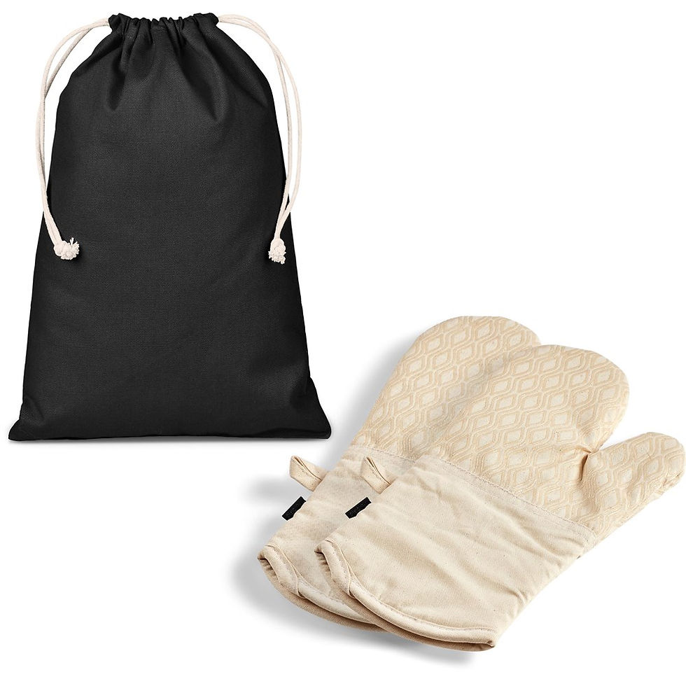 Thumbnail: Serendipio Tanoreen Oven Glove Pair - Natural