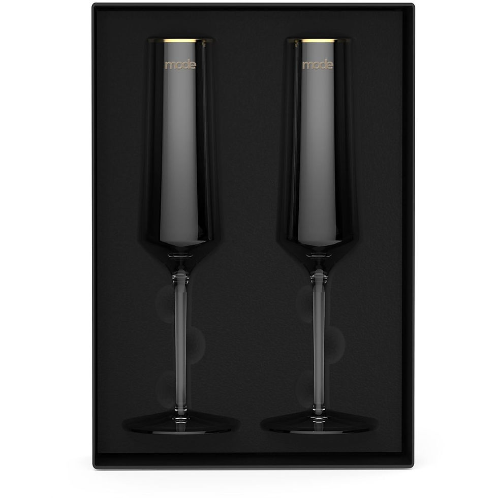 Thumbnail: Andy Cartwright Afrique Dusk Champagne Glass Set