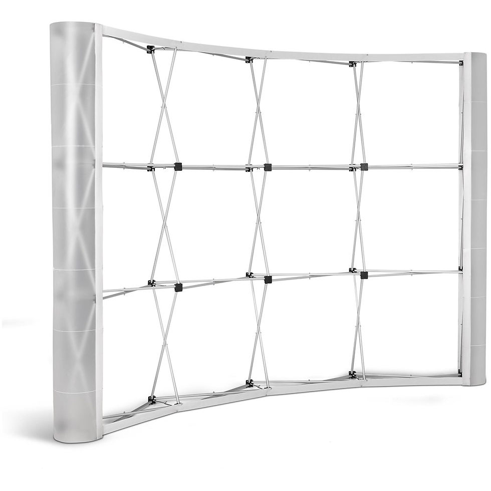 Thumbnail: Legend Curved Banner Wall with Wings 2.85m x 2.25m