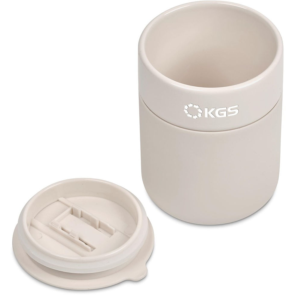 Thumbnail: Serendipio Pimlico Ceramic Coffee Tumbler – 300ml