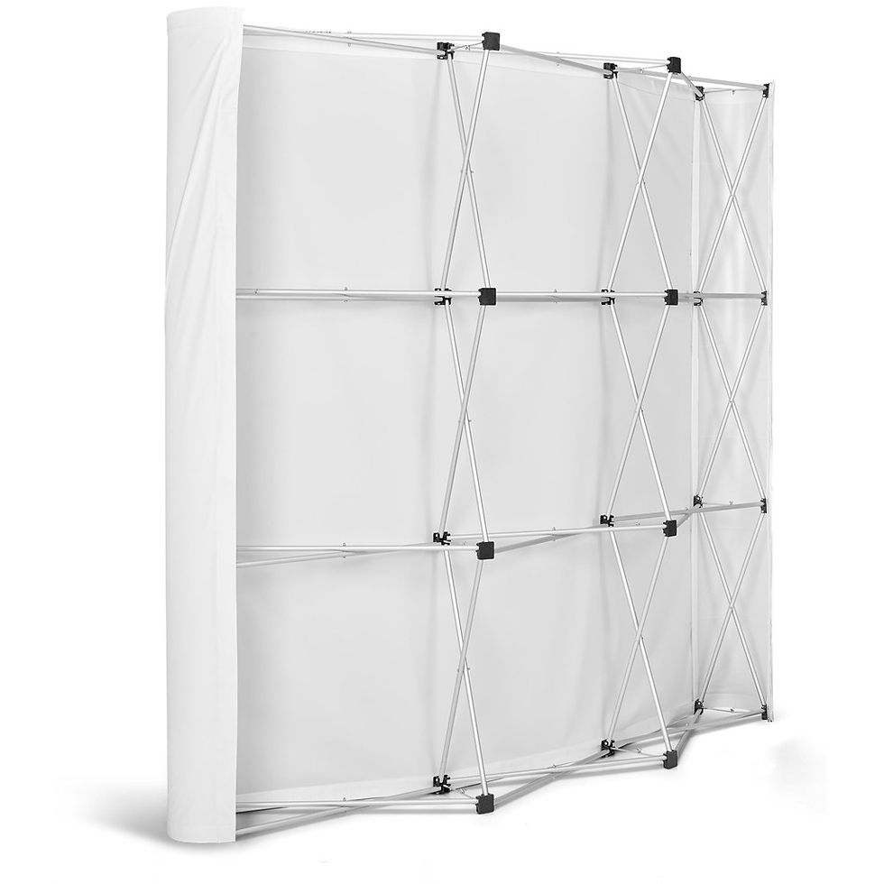 Thumbnail: Legend Curved Banner Wall with Wings 2.15m x 2.25m