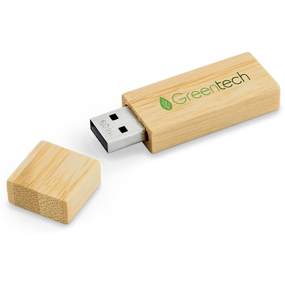 Thumbnail: Okiyo Komorebi Bamboo Flash Drive - 16GB